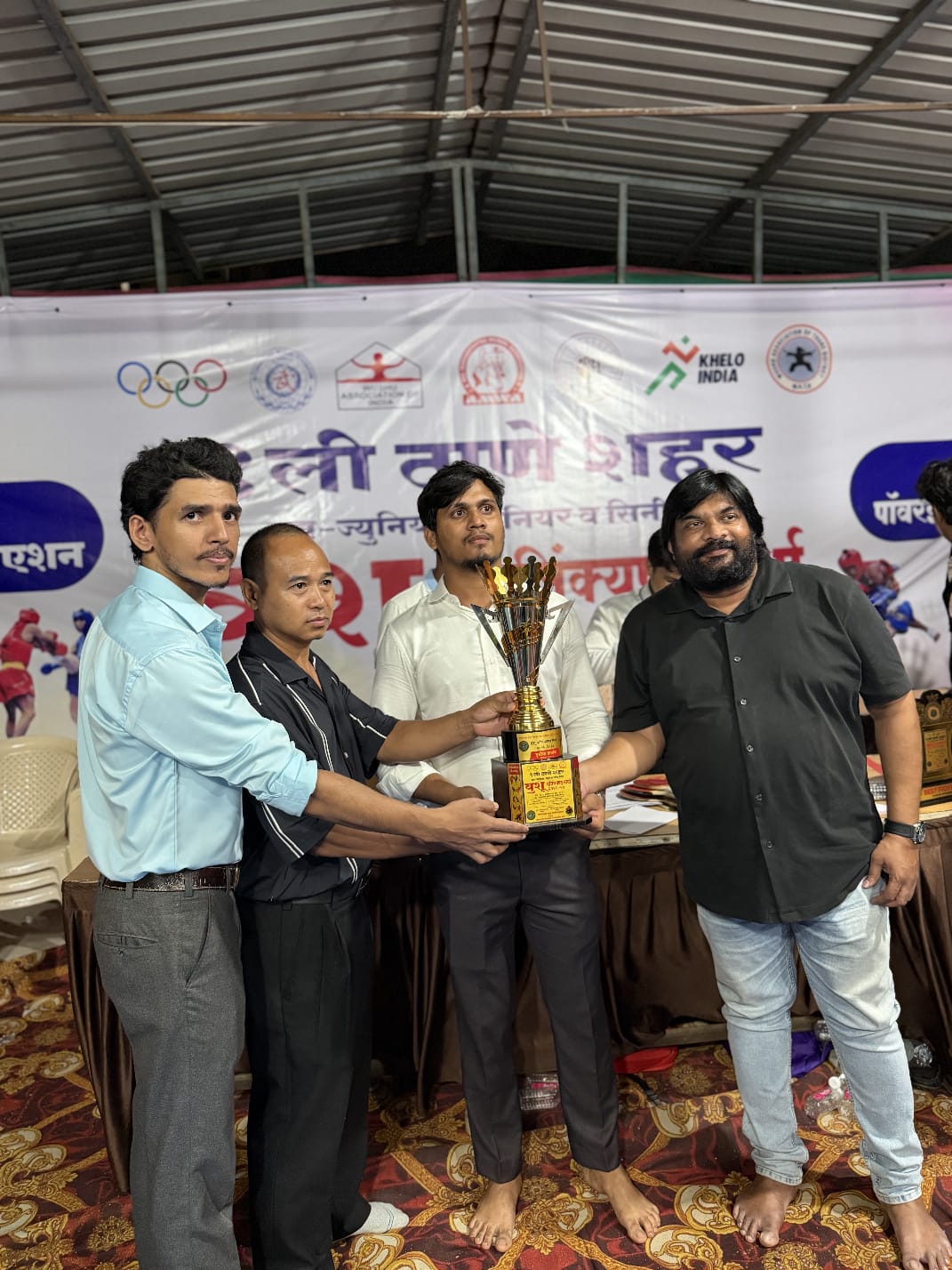 Medal Winner Felicitation on Stage