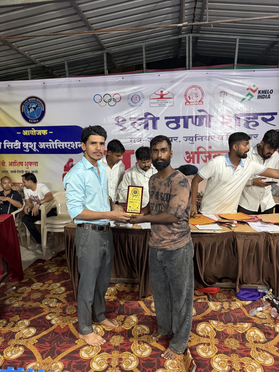 Official Dignitaries & Organizers Stage Honor